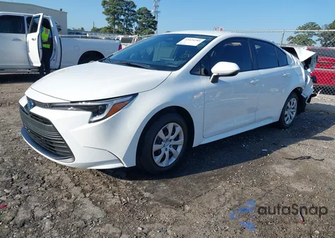 2025 Toyota Corolla Hybrid Le from USA, damaged, VIN JTDBCMFE2S3102895